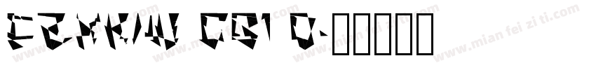 FZXKIW GB1 0字体转换